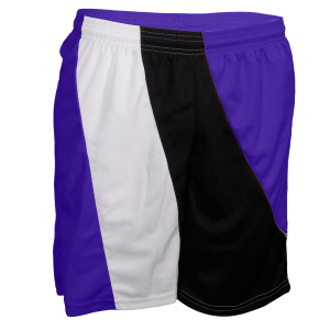 5"  ADULT  ATHLETIC SHORTS - Purple, M