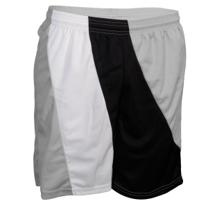 5"  ADULT  ATHLETIC SHORTS - Silver, M