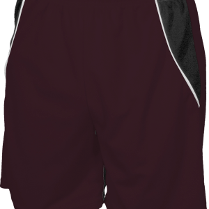 5"  ADULT  ATHLETIC SHORTS - Maroon, M