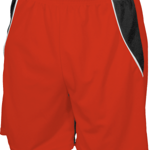 9"  ADULT  ATHLETIC SHORTS - Orange, M
