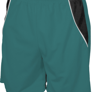 5"  ADULT  ATHLETIC SHORTS - Teal, M