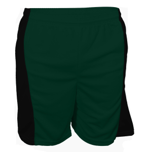 9"  ADULT  ATHLETIC SHORTS - Dark Green, M