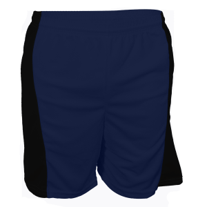 9"  ADULT  ATHLETIC SHORTS - Navy Blue, M