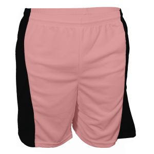 9"  ADULT  ATHLETIC SHORTS - Pink, M