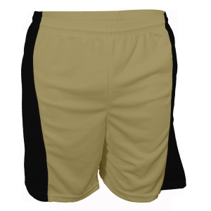 9"  ADULT  ATHLETIC SHORTS - Vegas Gold, M