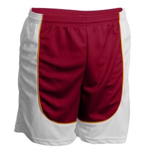 7"  ADULT  ATHLETIC SHORTS - Cardinal, M