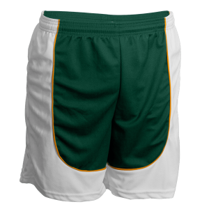 7"  ADULT  ATHLETIC SHORTS - Dark Green, M