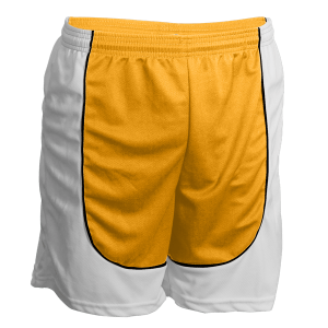 7"  ADULT  ATHLETIC SHORTS - Gold, M