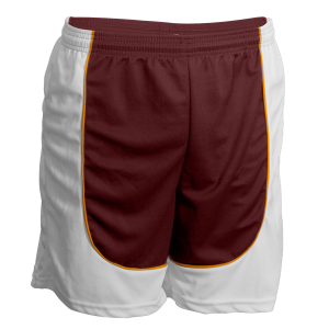 7"  ADULT  ATHLETIC SHORTS - Maroon, M