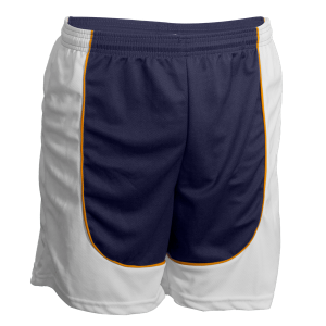 7"  ADULT  ATHLETIC SHORTS - Navy Blue, M