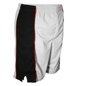 5"  ADULT  ATHLETIC SHORTS - White, M