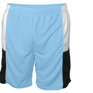 9"  ADULT  ATHLETIC SHORTS - Columbian Blue, M