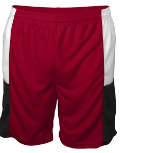 9"  ADULT  ATHLETIC SHORTS - Cardinal, M