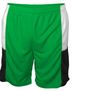 9"  ADULT  ATHLETIC SHORTS - Kelly Green, M