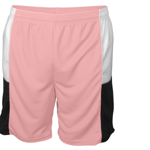 9"  ADULT  ATHLETIC SHORTS - Pink, M