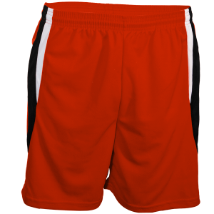 5"  ADULT  ATHLETIC SHORTS - Orange, M