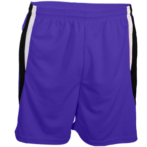 5"  ADULT  ATHLETIC SHORTS - Purple, M