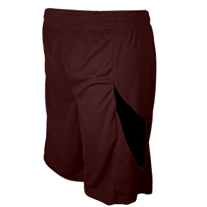 9"  ADULT  ATHLETIC SHORTS - Brown, M
