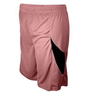 9"  ADULT  ATHLETIC SHORTS - Pink, M
