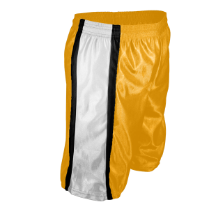 5"  ADULT  ATHLETIC SHORTS - Gold, M