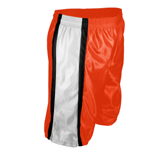 5"  ADULT  ATHLETIC SHORTS - Orange, M