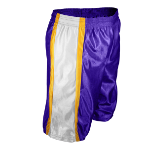 5"  ADULT  ATHLETIC SHORTS - Purple, M