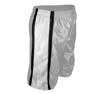 5"  ADULT  ATHLETIC SHORTS - Silver, M