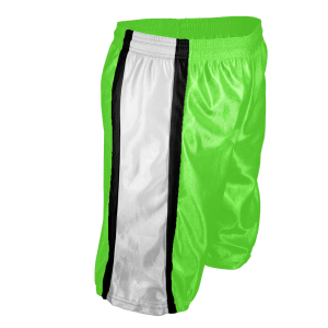 5"  ADULT  ATHLETIC SHORTS - Neon Green, M