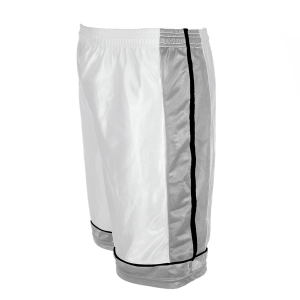9"  ADULT  ATHLETIC SHORTS - Silver, M