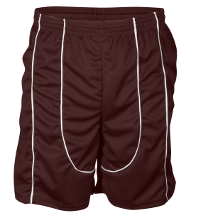 9"  ADULT  ATHLETIC SHORTS - Brown, M