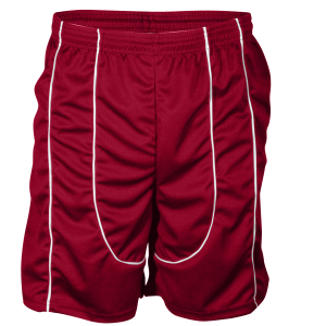 9"  ADULT  ATHLETIC SHORTS - Cardinal, M