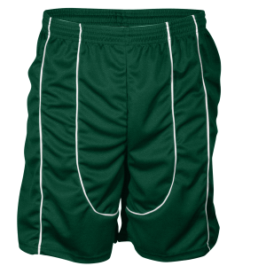 9"  ADULT  ATHLETIC SHORTS - Dark Green, M