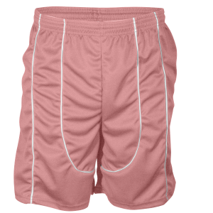 9"  ADULT  ATHLETIC SHORTS - Pink, M