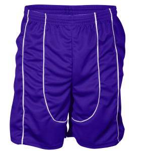 9"  ADULT  ATHLETIC SHORTS - Purple, M