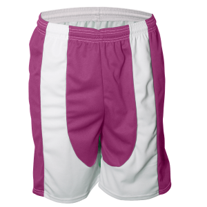 9"  ADULT  ATHLETIC SHORTS - Fuchsia, M