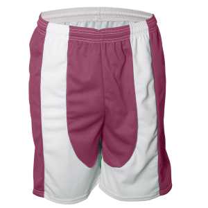 9"  ADULT  ATHLETIC SHORTS - Pink, M