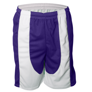 9"  ADULT  ATHLETIC SHORTS - Purple, M