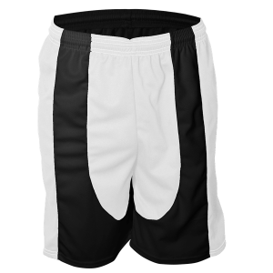 9"  ADULT  ATHLETIC SHORTS - White, M