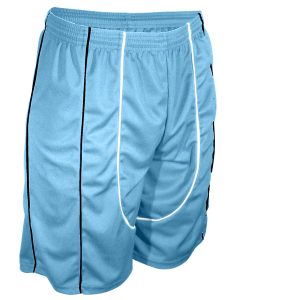 5"  YOUTH ATHLETIC SHORTS - Columbian Blue, M