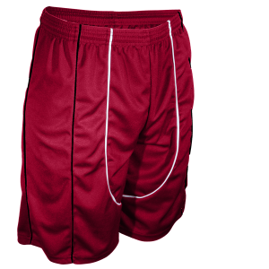 5"  YOUTH ATHLETIC SHORTS - Cardinal, M