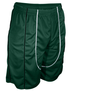 5"  YOUTH ATHLETIC SHORTS - Dark Green, M