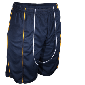 5"  YOUTH ATHLETIC SHORTS - Navy Blue, M