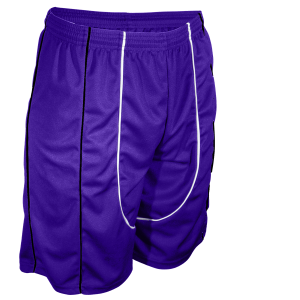 5"  YOUTH ATHLETIC SHORTS - Purple, M