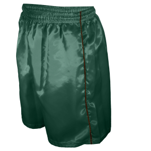 9"  ADULT  ATHLETIC SHORTS - Dark Green, M