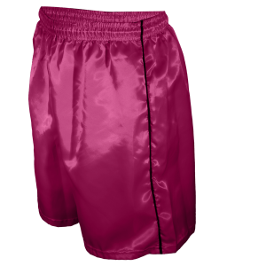 9"  ADULT  ATHLETIC SHORTS - Fuchsia, M