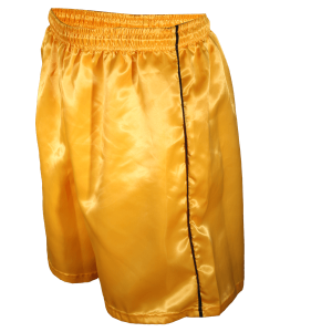 9"  ADULT  ATHLETIC SHORTS - Gold, M