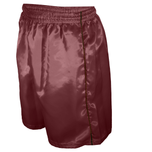 9"  ADULT  ATHLETIC SHORTS - Maroon, M