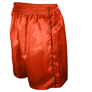 9"  ADULT  ATHLETIC SHORTS - Orange, M
