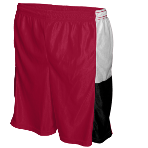 9"  ADULT  ATHLETIC SHORTS - Cardinal, M