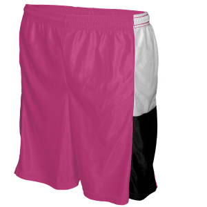 9"  ADULT  ATHLETIC SHORTS - Fuchsia, M